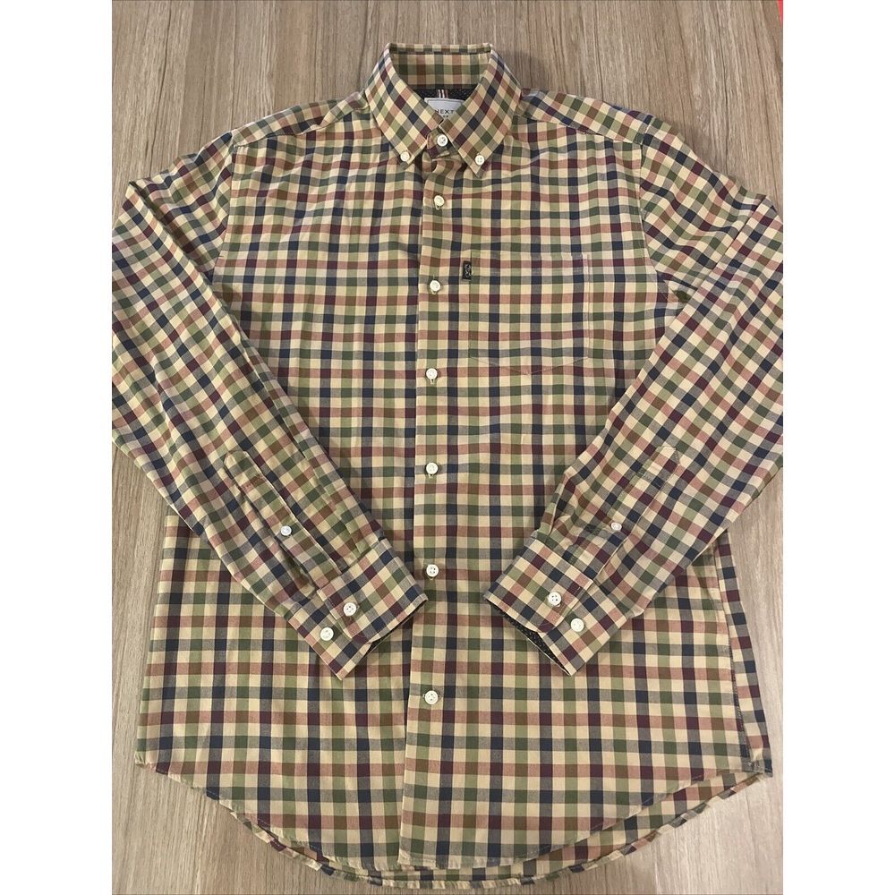 Next Tailoring Men's Shirt Regular Fit Easy Iron‎ Long Sleeve Size Small